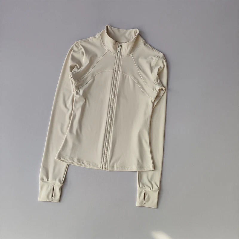 Veloria Sculpt Zip-Up Performance Jacket