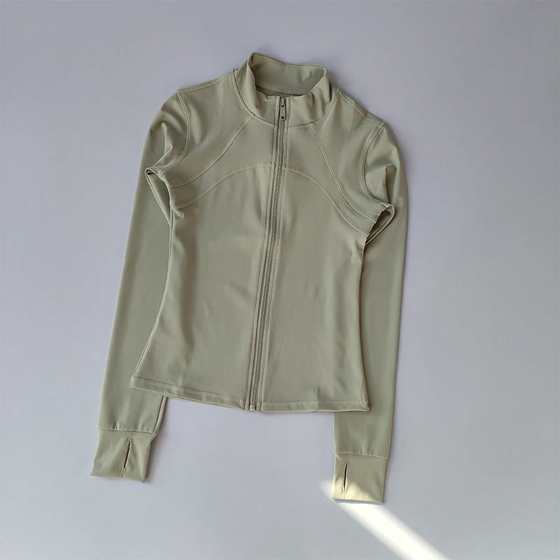 Veloria Sculpt Zip-Up Performance Jacket