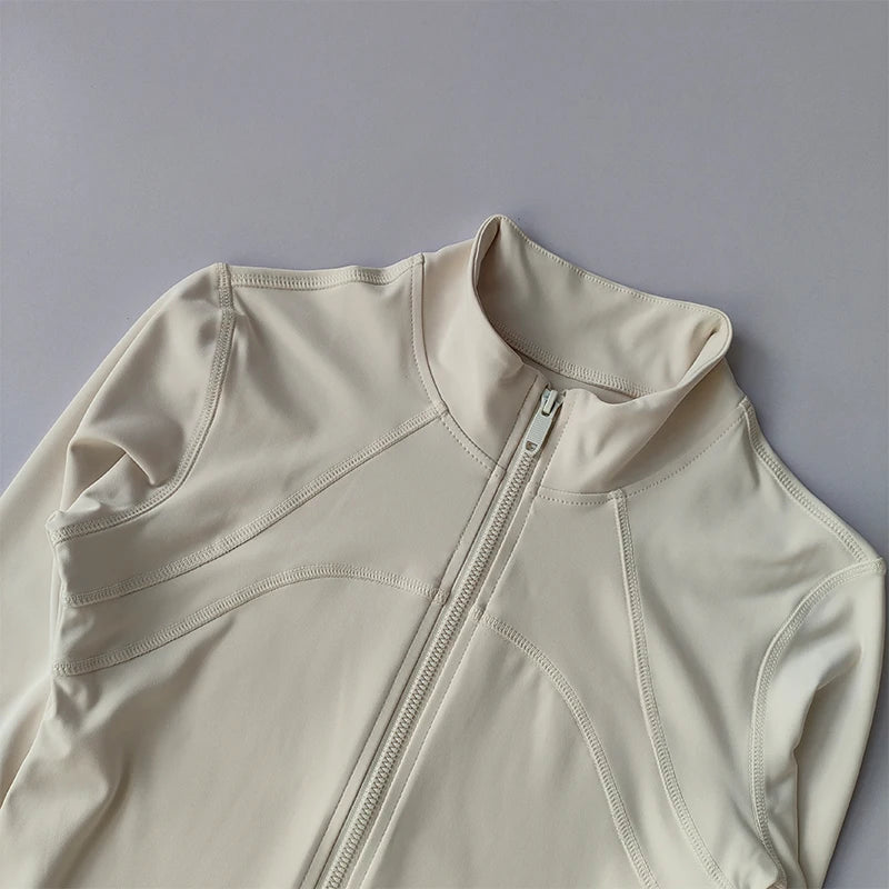 Veloria Sculpt Zip-Up Performance Jacket