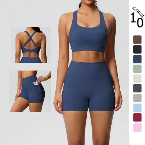 Veloria Gym Set with Pockets
