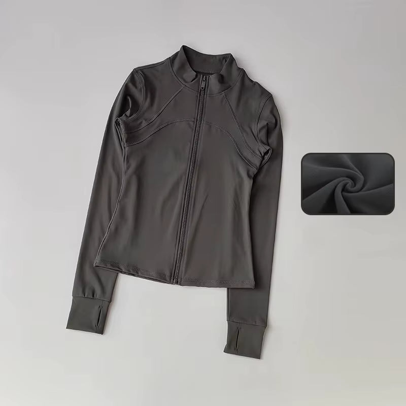 Veloria Sculpt Zip-Up Performance Jacket