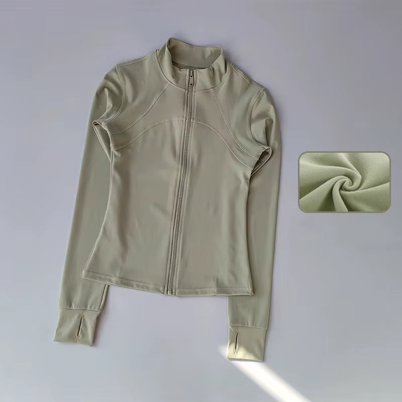 Veloria Sculpt Zip-Up Performance Jacket