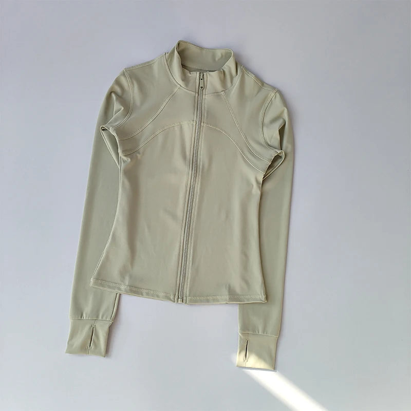 Veloria Sculpt Zip-Up Performance Jacket