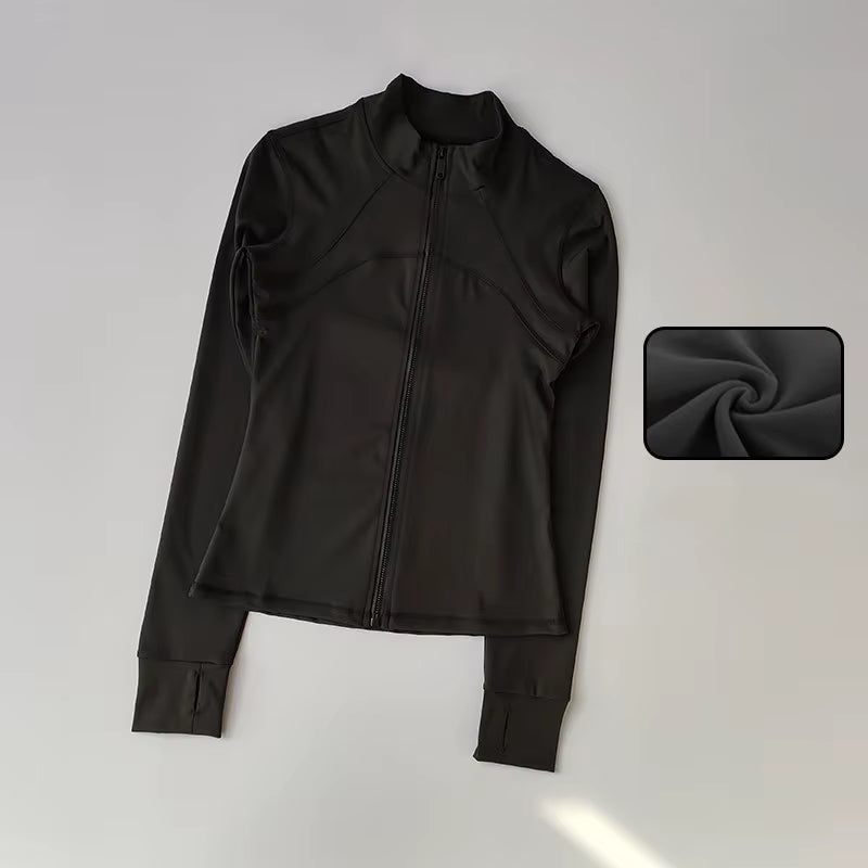 Veloria Sculpt Zip-Up Performance Jacket