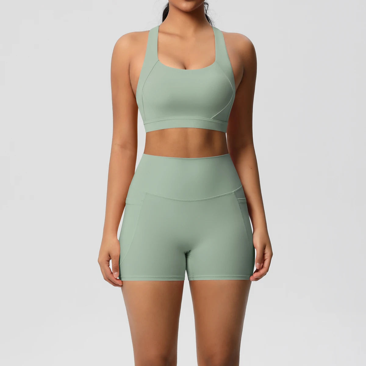 Veloria Gym Set with Pockets
