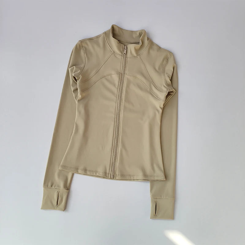 Veloria Sculpt Zip-Up Performance Jacket